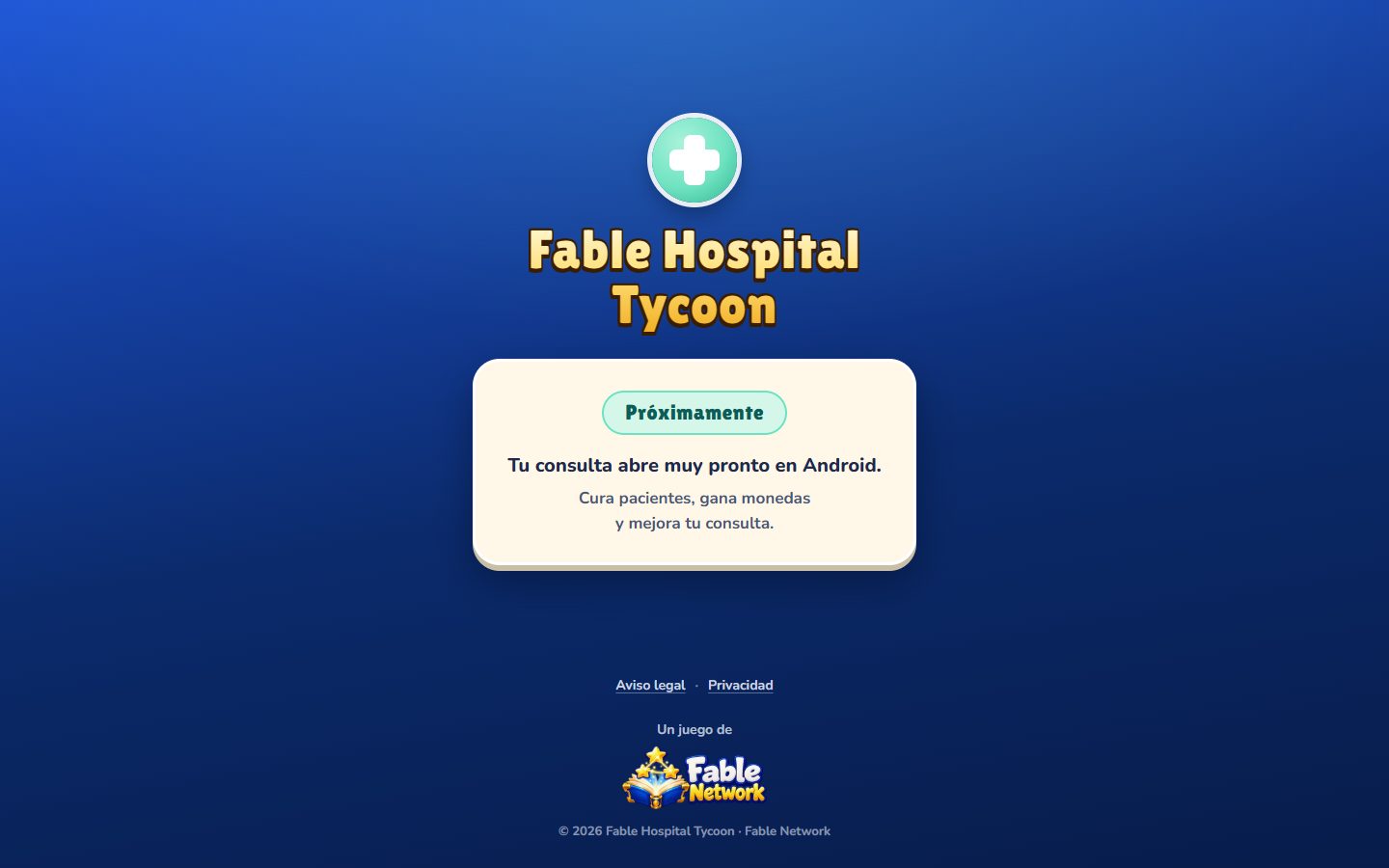 Fable Hospital Tycoon